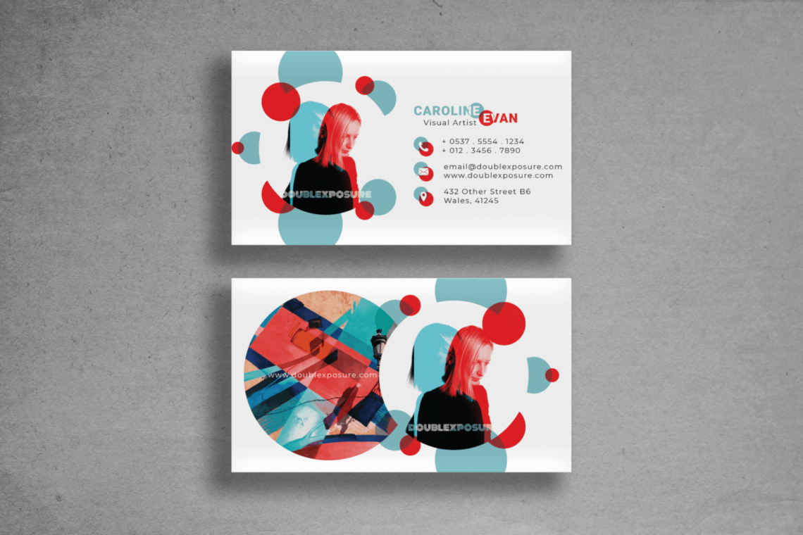 tips on creating a good business design card for your best advantage 2 Business Card – Colour Exposure Template