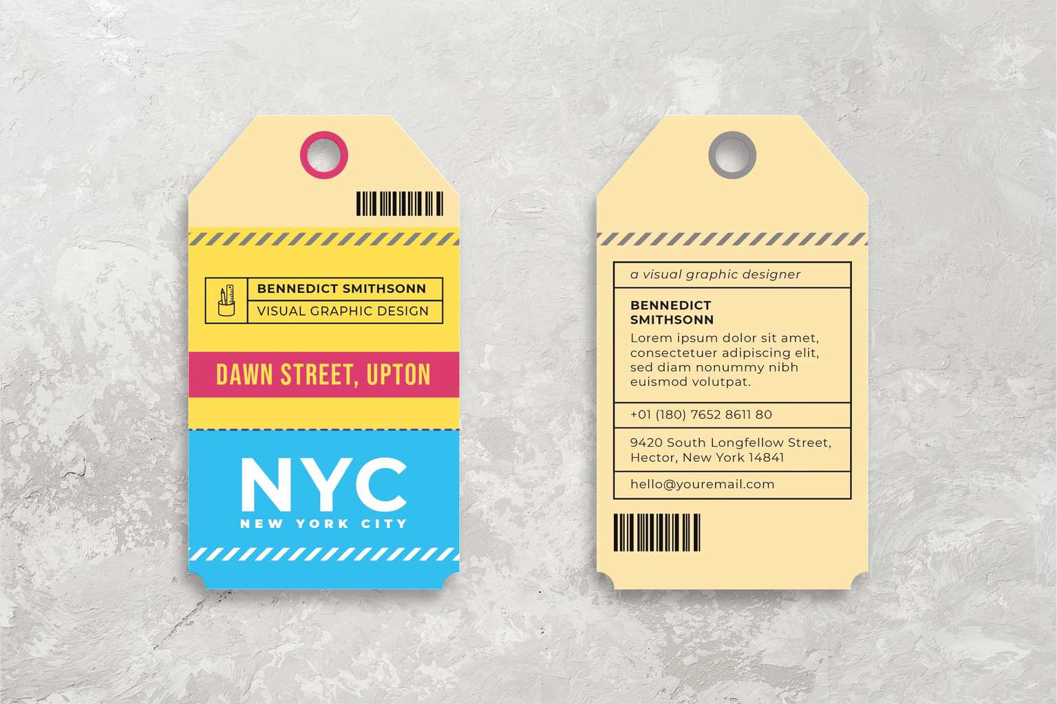 tips on creating a good business design card for your best advantage 4 Business Card – Visual Graphic Designer