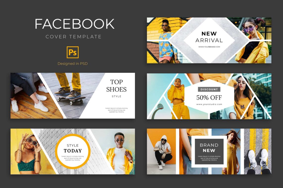 Facebook Cover - Fashion Brand Discount, is highly suitable for promoting your business, product, brand, community, event, or services. This template is fully editable and customizable in adobe photoshop.