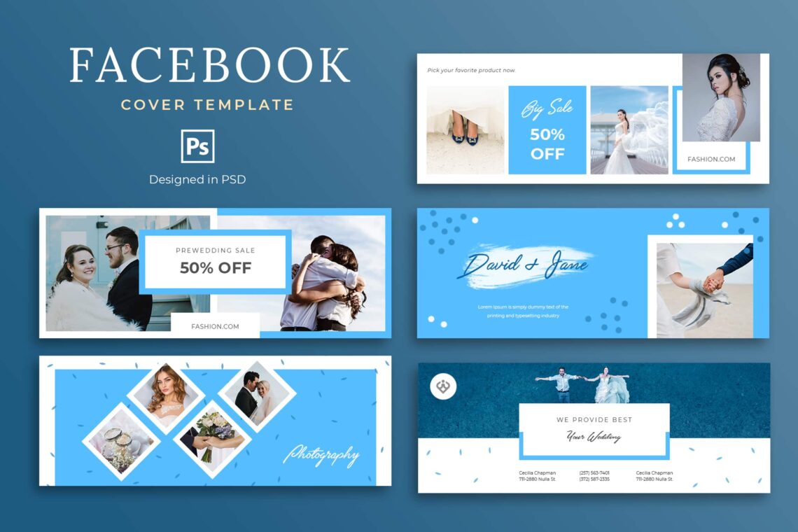 Facebook Cover - Wedding Service