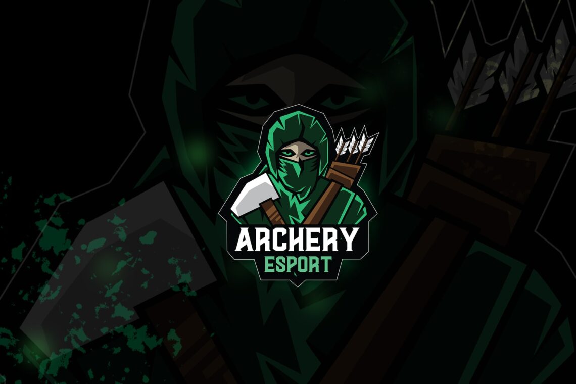 esport logo – archery squad