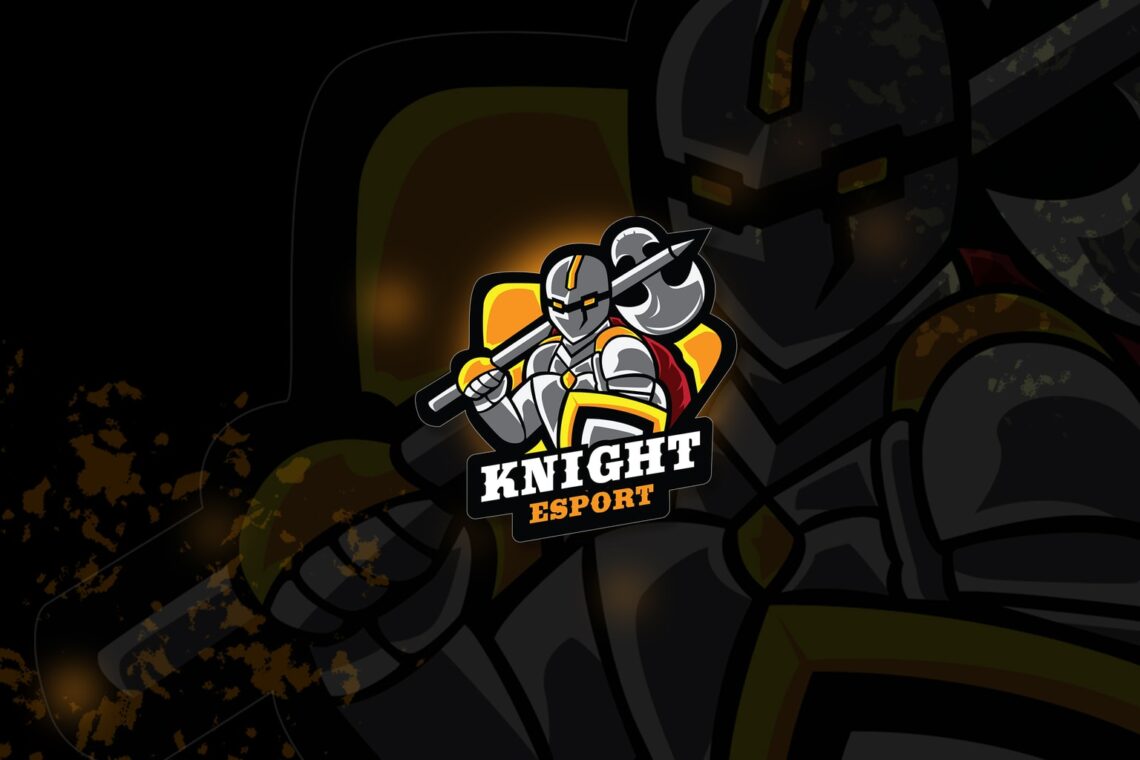 esport logo – ax knight