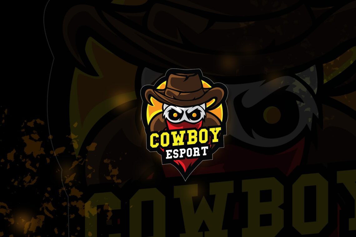 esport logo – cowboy hooligan
