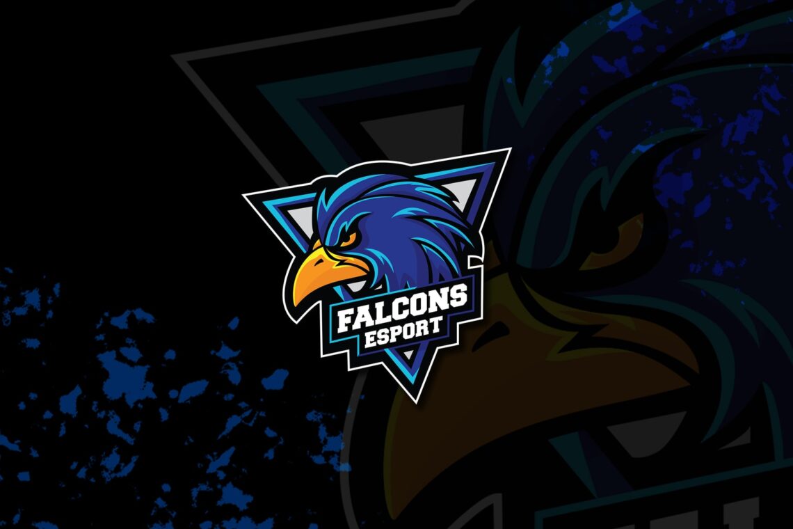 esport logo – mighty falcon 1
