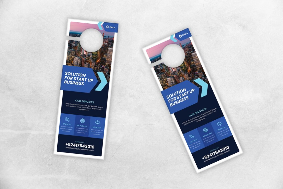 door hanger start up business