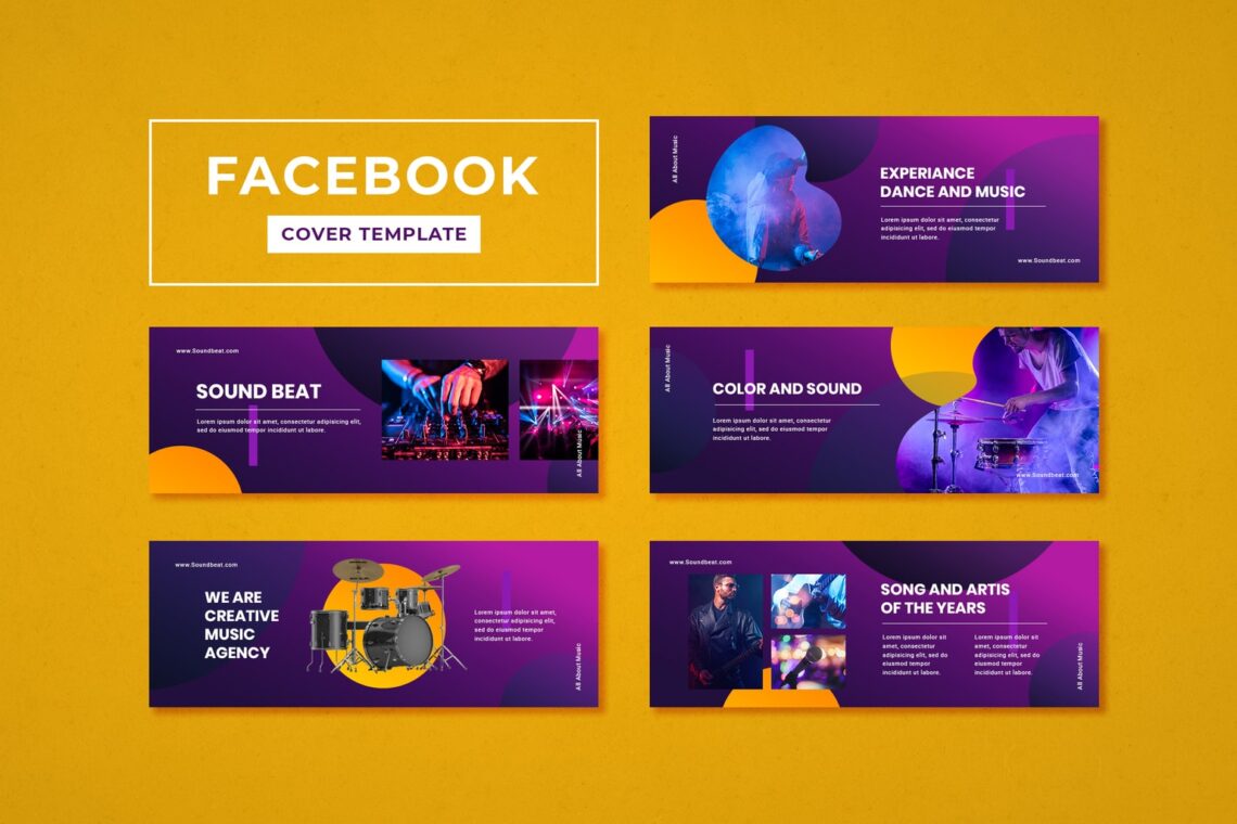 facebook cover dance music organizer