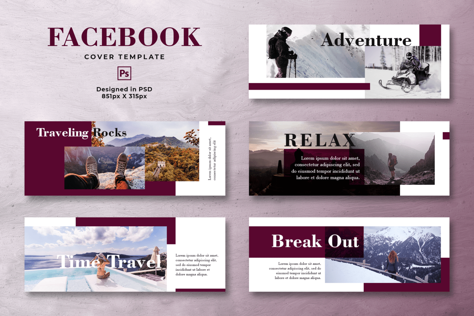 facebook cover memorable time travel