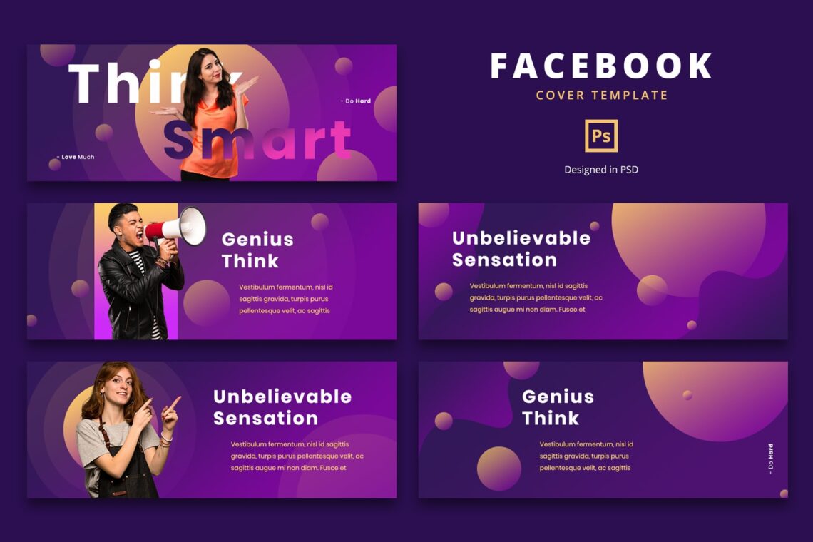 facebook cover think smart campaign