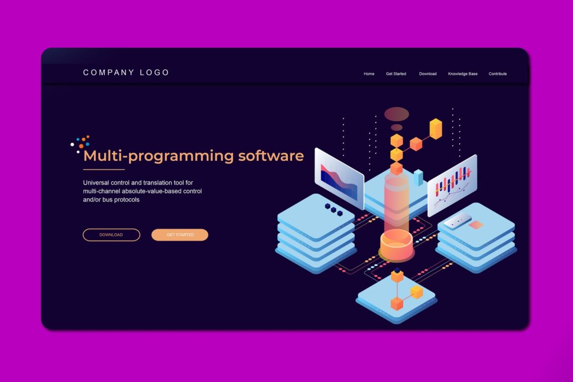 isometric landing pages programming service