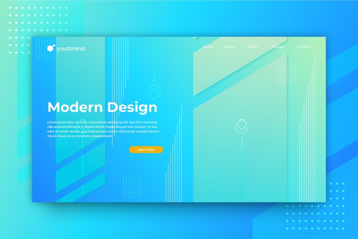 abstract background modern geometric gradients 3
