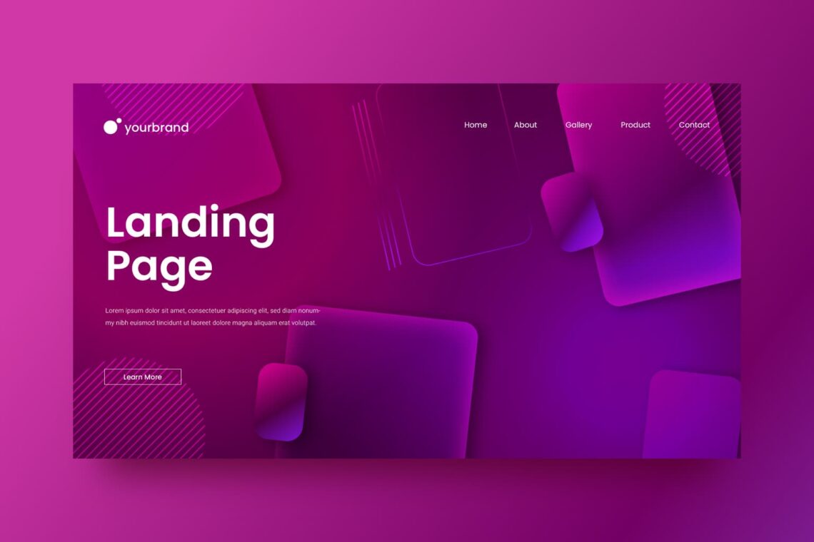 abstract background square gradient theme