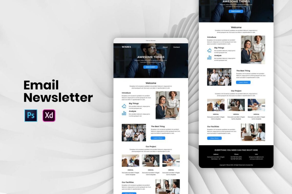 analyze development product email newsletter