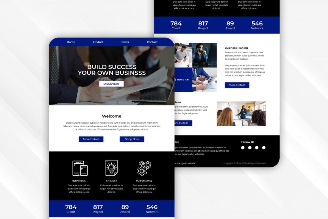 building a grand business email newsletter 2