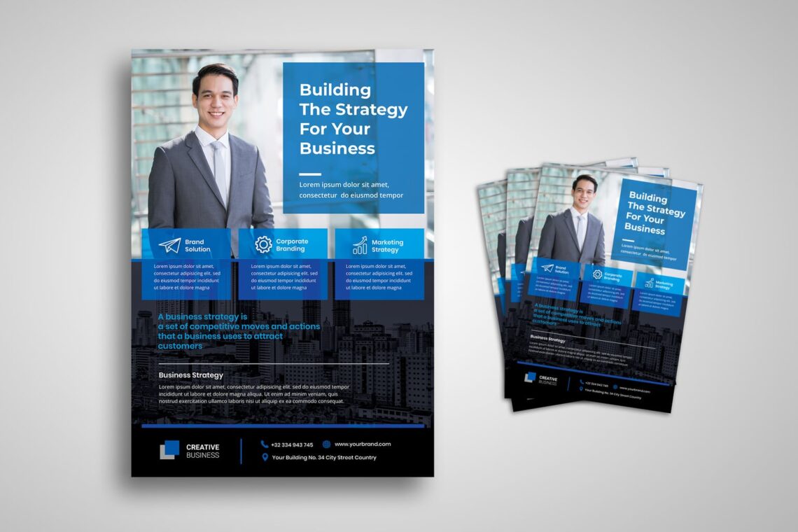 flyer corporate branding strategy 2