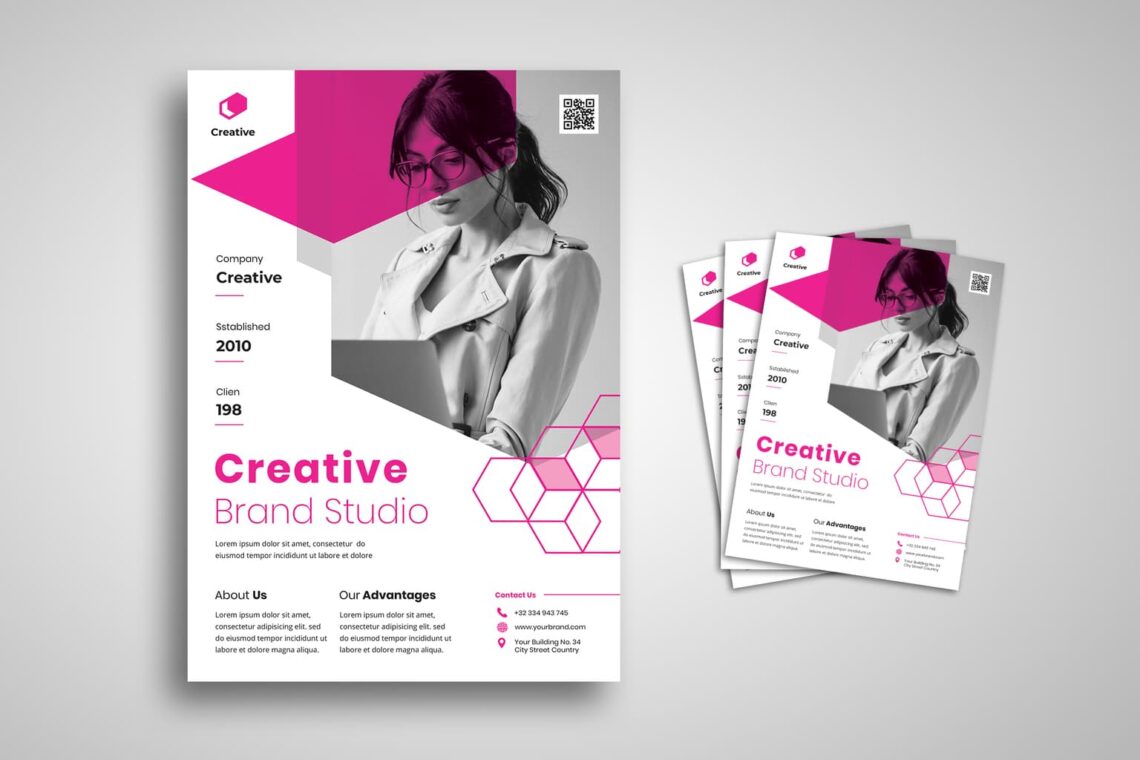 flyer creative brand studio 1