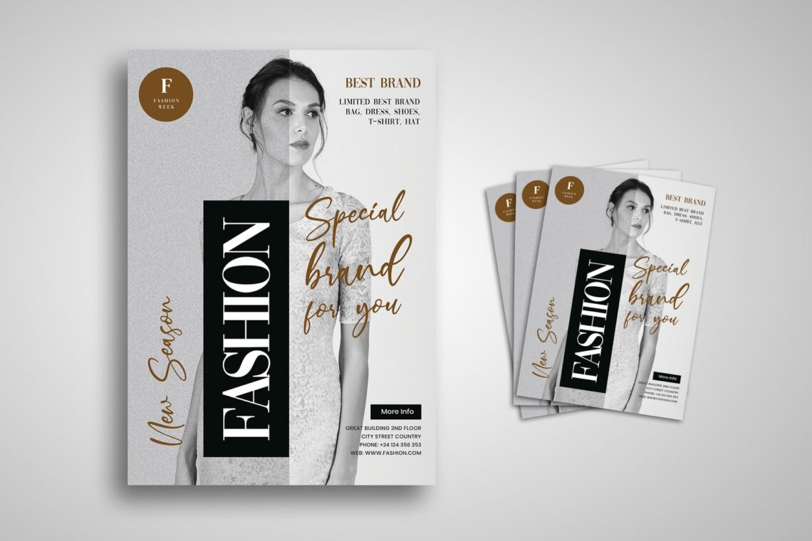 flyer new fashion limited