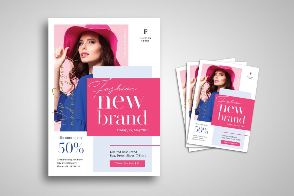 flyer new fashion women
