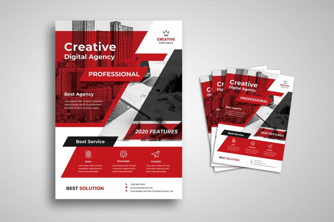 flyer professional digital agency