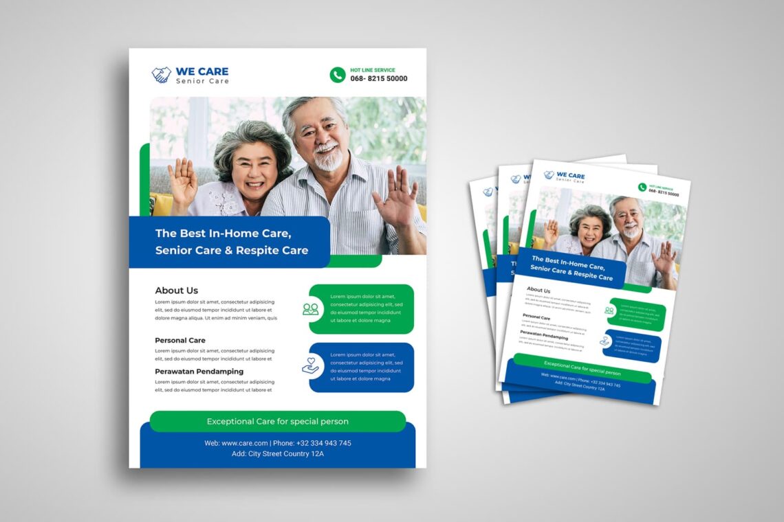 flyer senior care at home