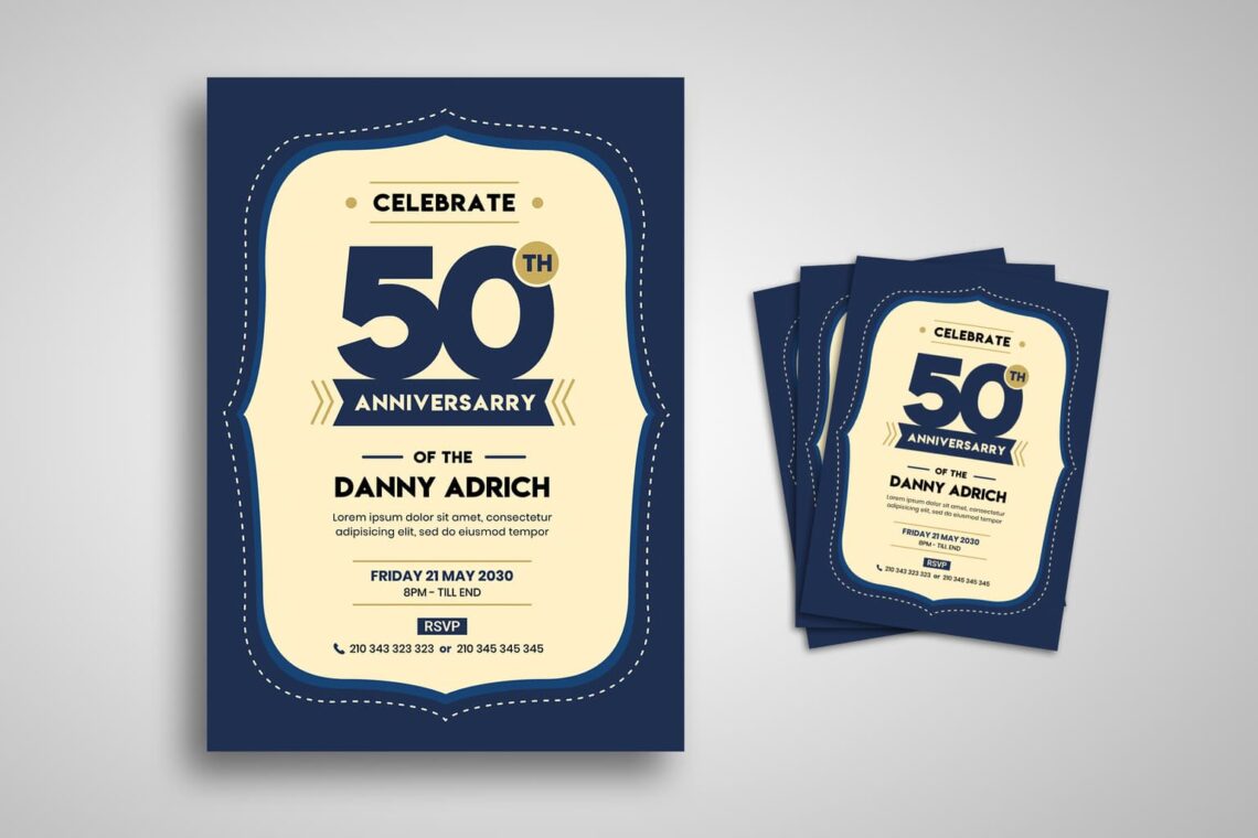 flyer special birthday celebration