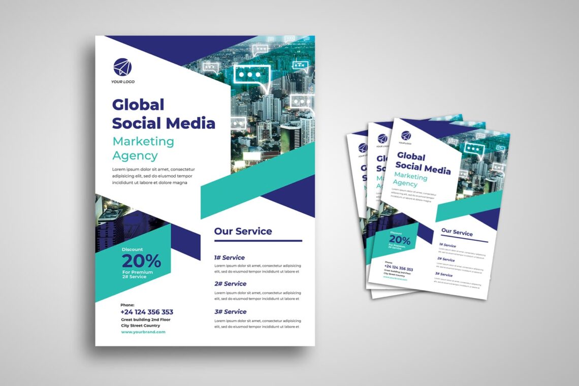 flyer special online marketing