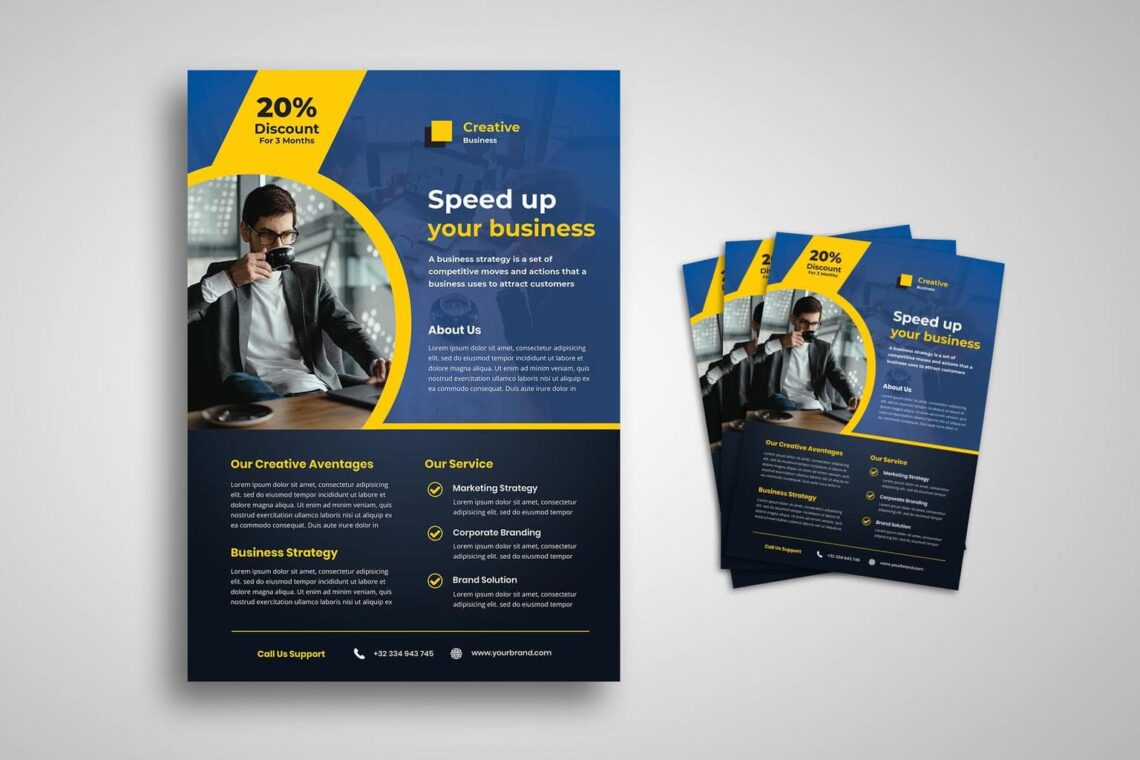 flyer speed up business