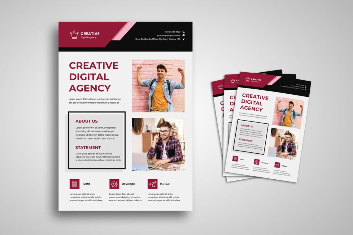 flyer young creative agency