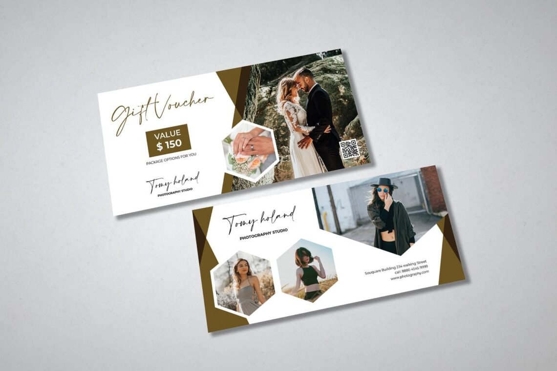 gift card voucher romantic wedding moment 1