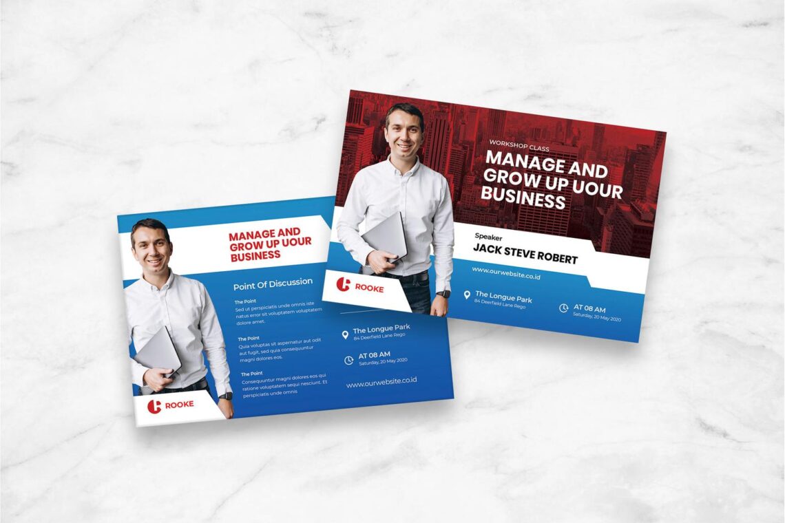 postcard business development management 1