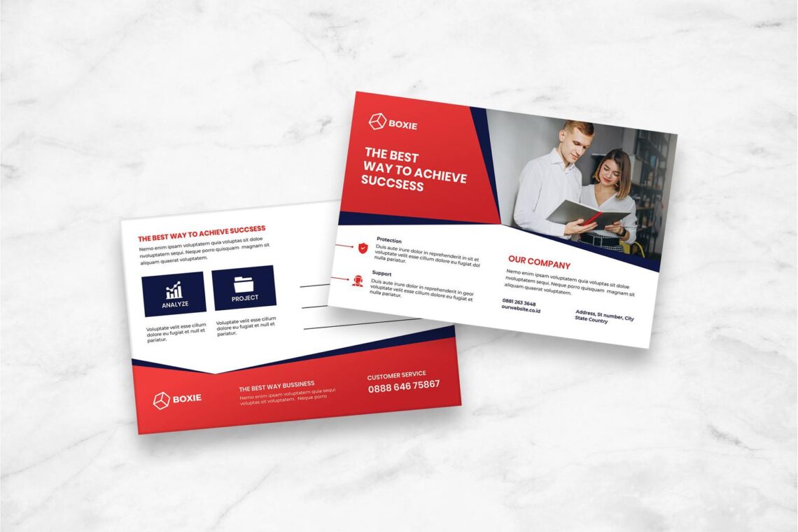 postcard corporate project support 1